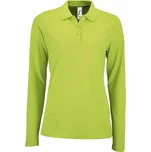 SOĽS Perfect Lsl Women Dámské polo triko dlouhý rukáv SL02083 Apple green XL