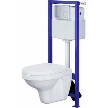 Klozet Závěsná toaletní souprava CERSANIT S701-022