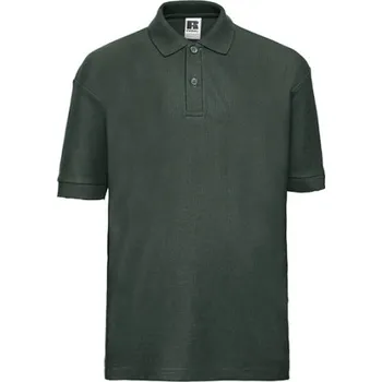 Dívčí tričko Russell Dětská polokošile R-539B-0 Bottle Green 152 (XXL)