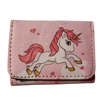 Malá peněženka Fun II. Barva: jednorožec + srdíčka