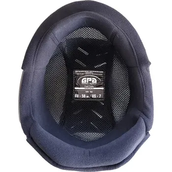 Jezdecká přilba Liner GPA vložka do helmy, černá, vel. 57