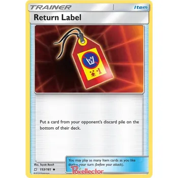 Sběratelská karetní hra Return Label 153/181- Team Up Typ karty: Non-Holo