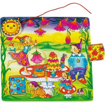 Puzzle Dřevěné puzzle LAMPIÓNY