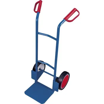 Rudl Rudl VARIOfit, ocelový, nosnost 200 kg, lopata 320 x 250 mm, kola z plné gumy