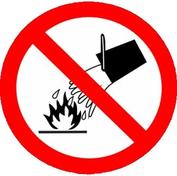 Nehas vodou - SYMBOL Samolepka inverzní 110 x 110 mm tl. 0.1 mm - Kód: 00424