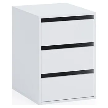 GiB Meble Bono kontejner Barva: bílá