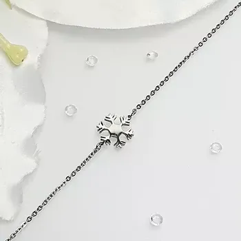 Náramek Dámský ocelový náramek - vločka