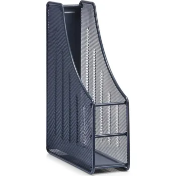 Pořadač na dokumenty, kovový, antracit 17730