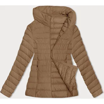 Dámská cargo bunda Beige péřová bunda s prošívaným vzorem J.STYLE, odstíny béžové S (36) i392_22312-46