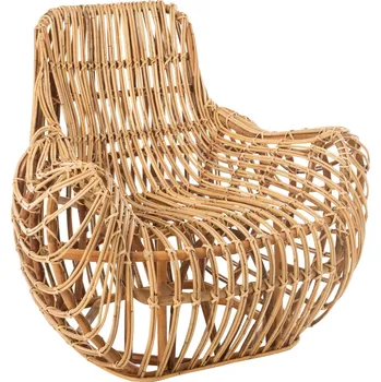 Křeslo Přírodní ratanové designové křeslo Ana Rattan - 99*87*89 cm