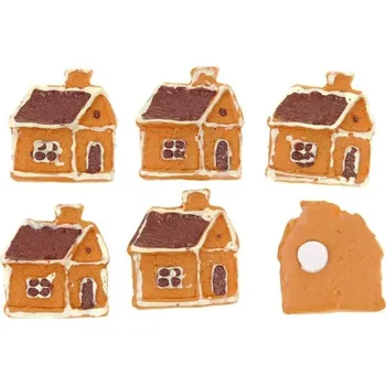 Party dekorace Dekorace k nalepení - Domeček 6 ks