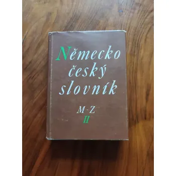 Slovník Německo-český slovník II (Německo-český slovník II)