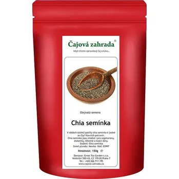 Čaj Čajová zahrada Chia semínka