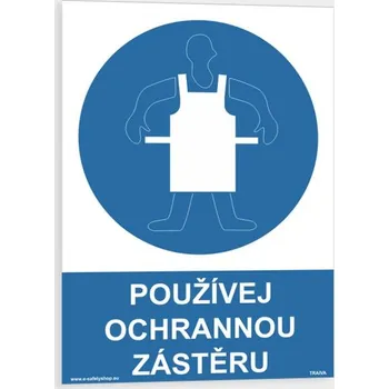 Používej ochrannou zástěru Samolepka 210 x 297 mm (A4) tl. 0.1 mm - Kód: 06489