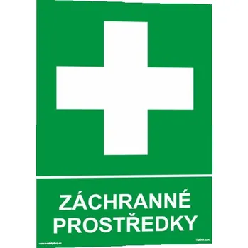 Záchranné prostředky Plast 210 x 297 mm (A4) tl. 0.5 mm - Kód: 05501