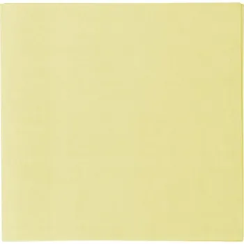 Papírové ubrousky - Vert Decor pastelově žluté, 33 x 33 cm, 20 ks