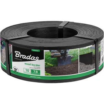 Zahradní obrubník Bradas Wood Border 7,8 cm x 10 m