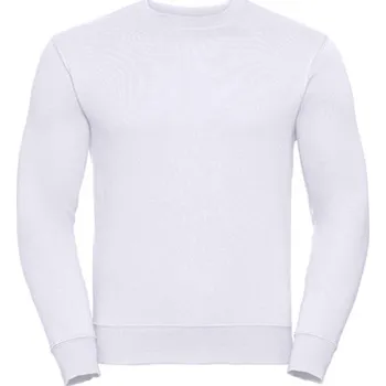 Pánská mikina Russell Unisex mikina z česané bavlny R-262M-0 White XS