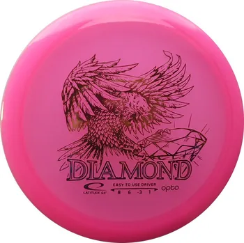 Disc golf Latitude 64º Diamond Opto 2021 (Speed: 8, Glide: 6, Turn: -3, Fade 1)