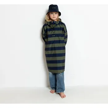 Pláštěnka VIVI MARI Dětský kabát do deště Bolt stripes navy/olive Velikost: 7-9y