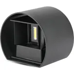 Černé fasádní LED svítidlo kulaté 5W IP65 - Denní bílá - LED Solution - 217090 - 217090