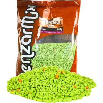 Benzar Mix Pelety Fluo Turbo Pellet 800 g 1,5 mm MARCIPÁN