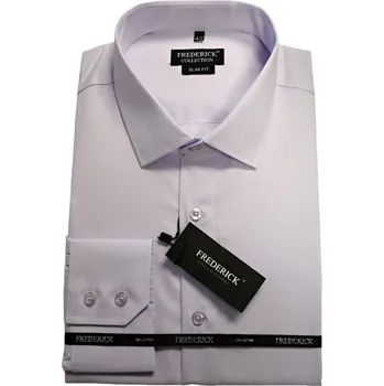 Pánská košile Pánská košile s dlouhým rukávem - střih SLIM - vzor F757 - 39