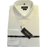 Pánská košile s dlouhým rukávem - střih SLIM - vzor F642 - smetanová barva - 38