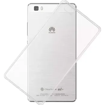 Pouzdro na mobilní telefon Silikonové pouzdro na mobil Huawei P8 Lite Coolcase Ultra Thin 0,5 mm Čiré (Silikonový kryt či obal na mobilní telefon v průhledném provedení Huawei Ascend P8 Lite)