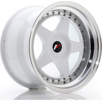 Disk JR Wheels JR6 18x8,5 ET20-40 5H BLANK White w/Machined Lip