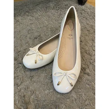 Dámská móda Nude lakované baleríny Tamaris, 8-52102-42-424, nadměrné 45