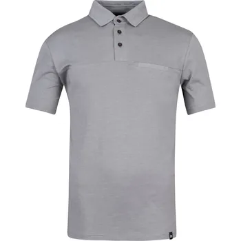 Pánská košile Pánské triko s límečkem HANNAH KAJAN STEEL GRAY MEL XXXL