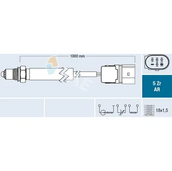 Lambda sonda Lambda sonda FAE 75162