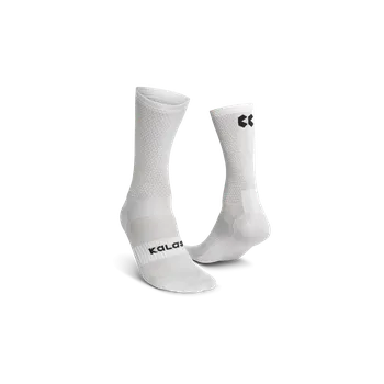 Pánské ponožky KALAS Z3 | Cyklo ponožky vysoké Verano | white | Velikost: 43-45