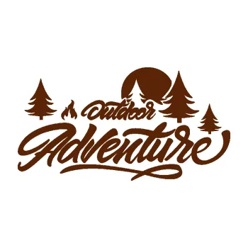 Samolepící dekorace SAMOLEPKA Adventure outdoor nápis les,hory a táborák (15 - hnědá) NA AUTO, NÁLEPKA, FÓLIE, POLEP, TUNING, VLASTNÍ TEXT, TISK, AUTOSAMOLEPKY.cz, POLEPY, OBRÁZEK, LOGO, SAMOLEPKY