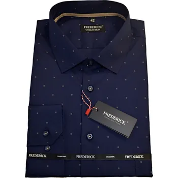 Pánská košile Pánská košile s dlouhým rukávem - střih REGULAR - vzor F634 - 40