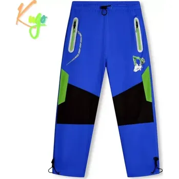 Chlapecké kalhoty Chlapecké šusťákové kalhoty Kugo SK7737, modré (dětské jarní, podzimní šusťákové kalhoty)