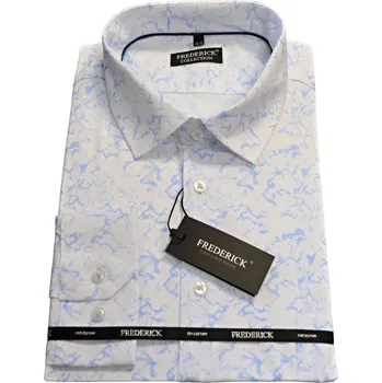 Pánská košile Pánská košile s dlouhým rukávem - střih SLIM - vzor F488 - 40