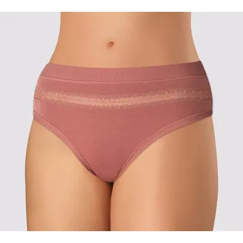 Dámské oblečení Andrie Dámské kalhotky z bavlny a modalu PS 2980 - Černá - 50/52