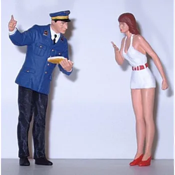 Modelová železnice Postavičky Bezradná G - Preiser 45001 (Zahradní železnice)