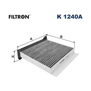 Auto-moto Filtr, vzduch v interiéru FILTRON K 1240A
