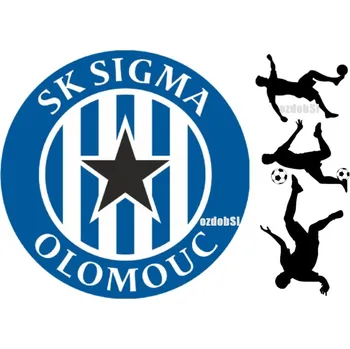 Jedlá dekorace na dort Sigma Olomouc - jedlý papír