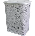 MEGA PLAST Koš na prádlo MONACO šedý