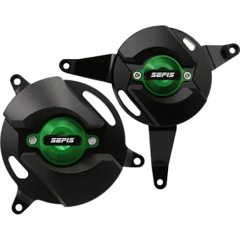 Rám pro motocykl SEFIS CNC kryty motoru Kawasaki Z900 2017-2025 zelená