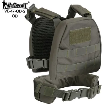 Wosport WST dětský MOLLE nosič plátů - Zelená - XS