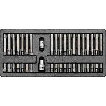 Bit Bity sada 40ks - Imbus, Torx, Spline XZN - 10mm /do vozíku/ YATO