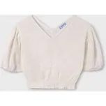 Dívčí elegantní triko, top Mayoral 6102 smetanové Rozměr: 157 (14 let)