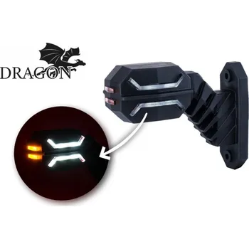 Přídavný světlomet Svítilna doplňková obrysová LED HORPOL LD 3064 12-24V, pravá