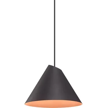 Wever & Ducré Závěsné designové LED svítidlo Shiek 1.0 / 2.0 Barva: Černá / Měděná, Průměr: 170 mm 237188Z9 Závěsné designové LED svítidlo Shiek