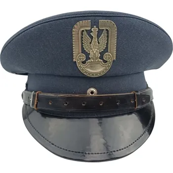 Klobouk ARMÁDNÍ ORIGINÁL POLSKO Čepice brigadýrka mladší poddůstojník letectva Polsko originál Velikost: 61